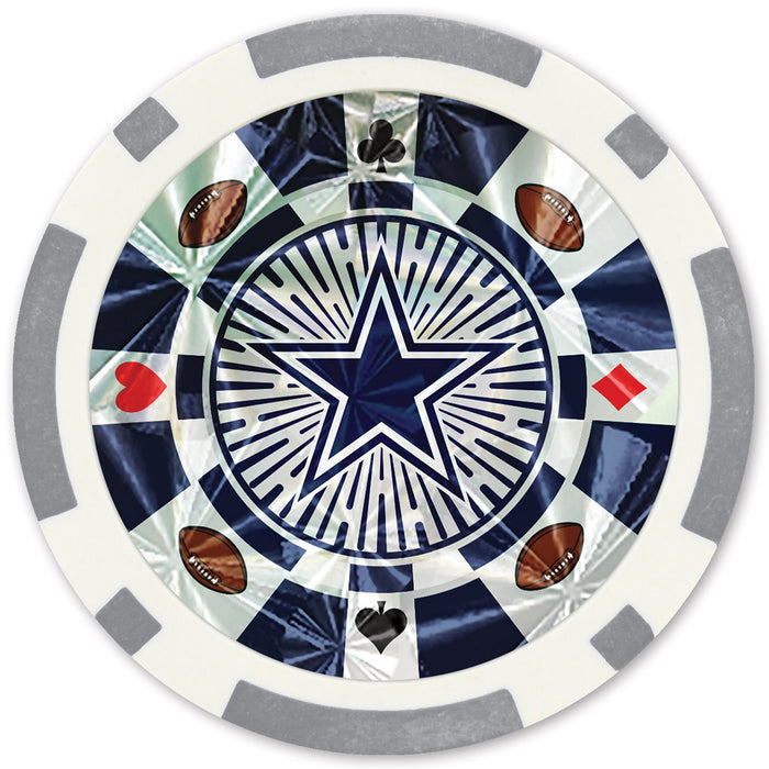 Dallas Cowboys 20 Piece Poker Chips - Just $5.99! Shop now at Retro Gaming of Denver