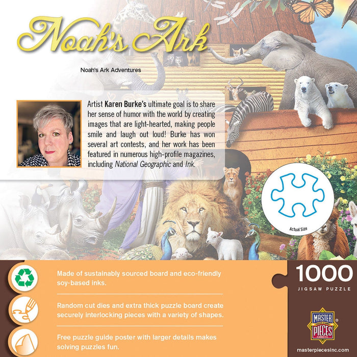 Inspirational - Noah's Ark Adventures 1000 Piece Jigsaw Puzzle - for just $16.99! 