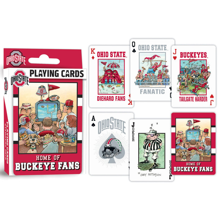 Ohio State Buckeyes Fan Deck Playing Cards - 54 Card Deck - Just $6.99! Shop now at Retro Gaming of Denver