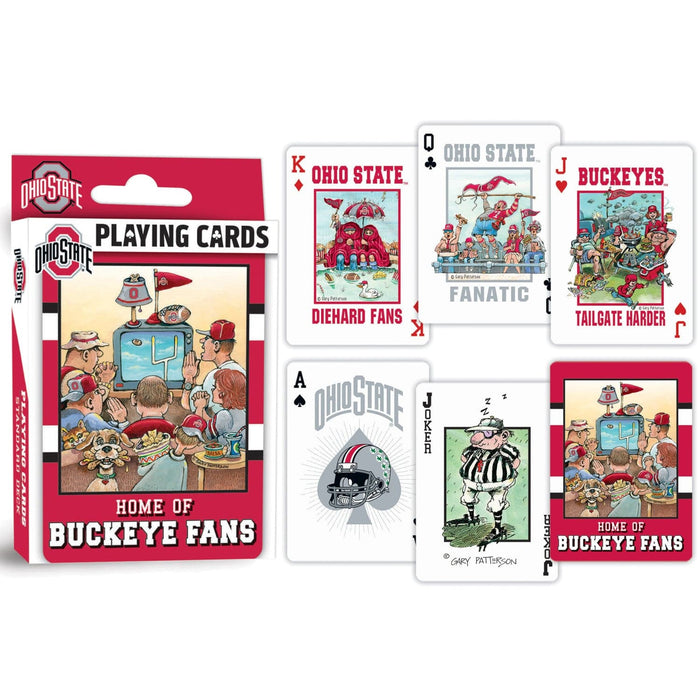 Ohio State Buckeyes Fan Deck Playing Cards - 54 Card Deck - for just $7.99! 