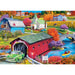 Country Escapes - Hill Village Covered Bridge 500 Piece Jigsaw Puzzle - Just $14.99! Shop now at Retro Gaming of Denver