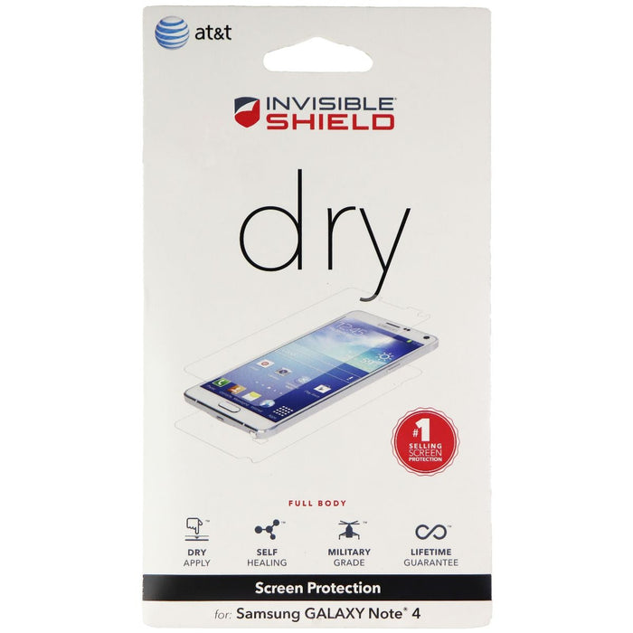 ZAGG Invisible Shield Dry Series Screen Protector for Samsung Galaxy Note4 - for just $4.99! 