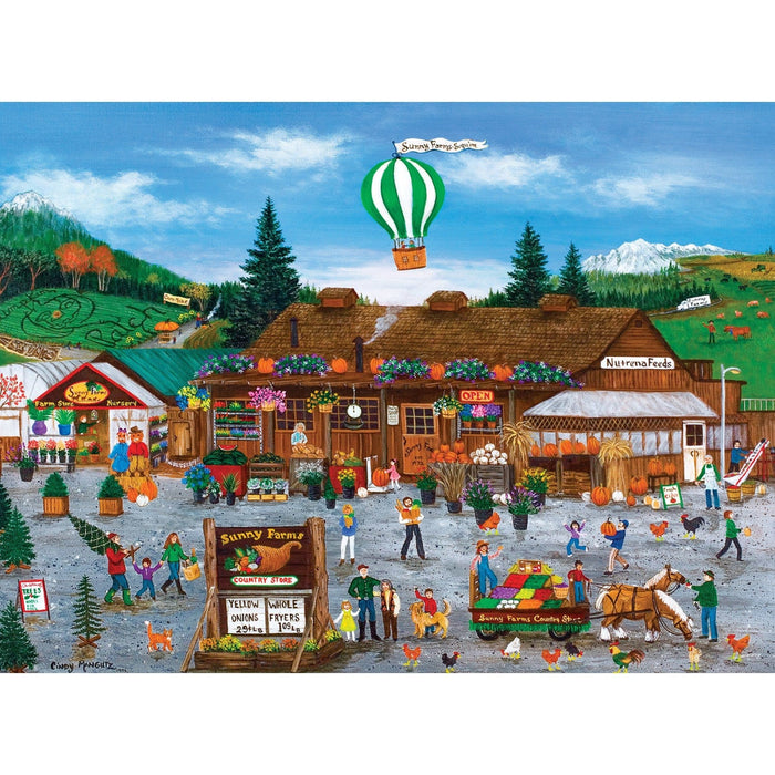 Folk Art Jigsaw Puzzle Collection - 12-Pack - for just $29.99! 