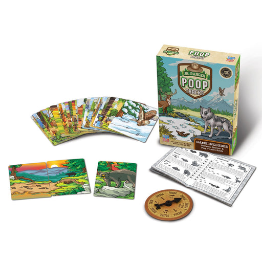 Jr. Ranger Poop Tracks Card Game - Just $9.99! Shop now at Retro Gaming of Denver