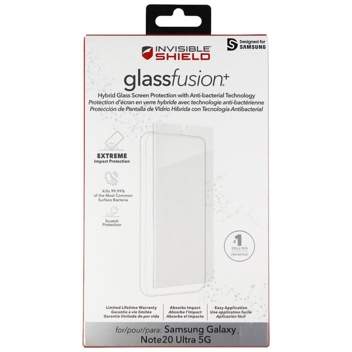 ZAGG Invisibleshield Glass Screen Protector for Samsung Note 20 Ultra 5G - Clear - Just $39.95! Shop now at Retro Gaming of Denver