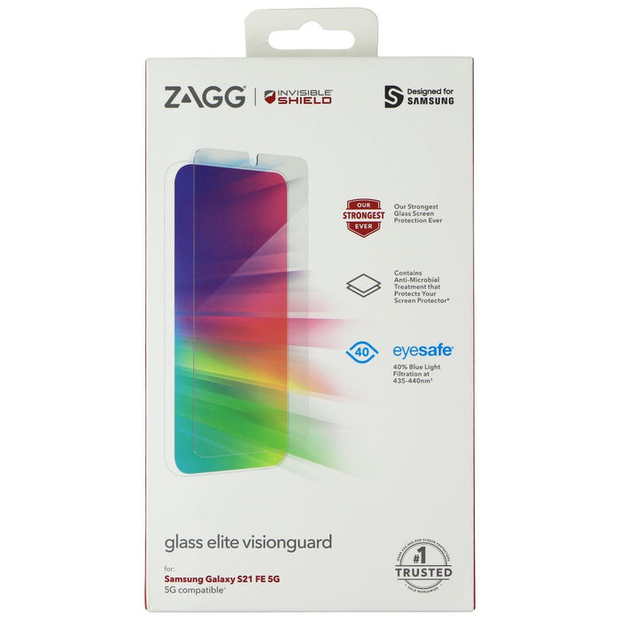 ZAGG InvisibleShield Glass Elite Visionguard Screen for Samsung Galaxy S21 FE 5G - for just $9.95! 