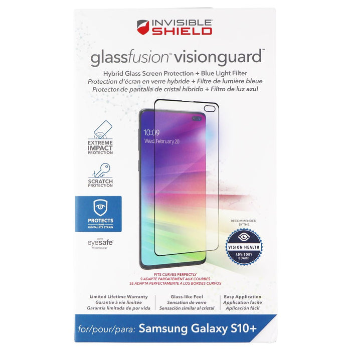ZAGG Invisible Shield (GlassFusion VisionGuard) Screen Protector for Galaxy S10+ - for just $5.99! 