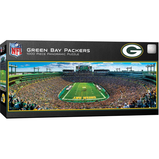 Green Bay Packers - 1000 Piece Panoramic Jigsaw Puzzle - End View - for just $19.99! 