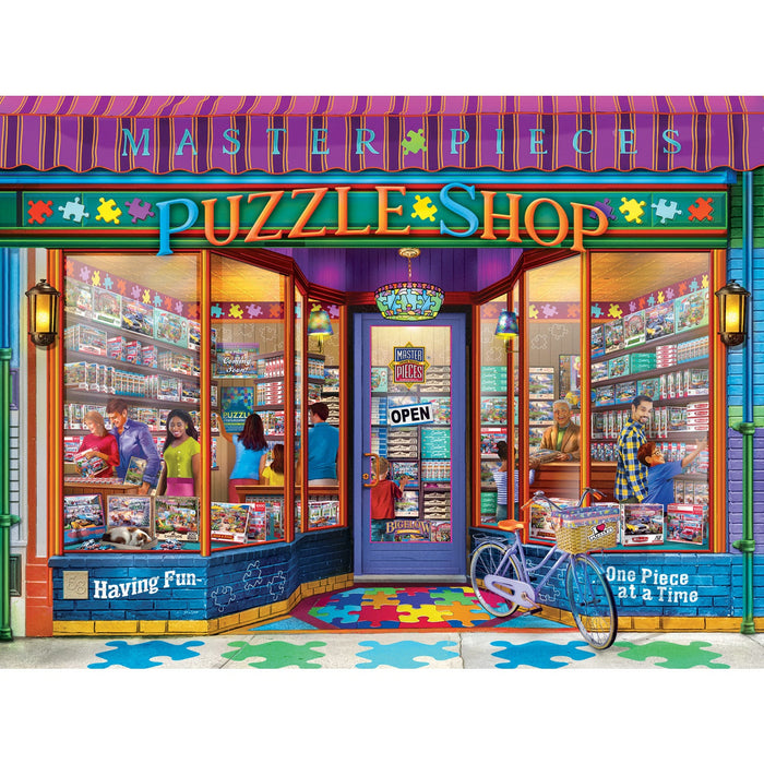 Shopkeepers - Puzzle Emporium 750 Piece Jigsaw Puzzle - Just $14.99! Shop now at Retro Gaming of Denver