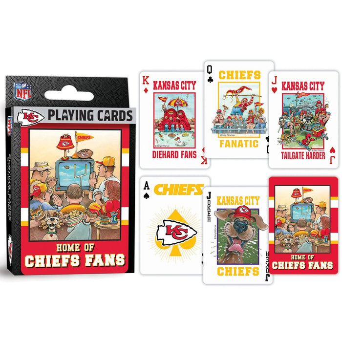 Kansas City Chiefs Fan Deck Playing Cards - 54 Card Deck - for just $7.99! 