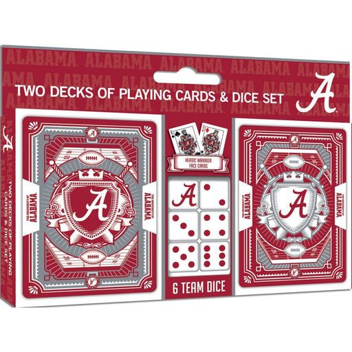 Alabama Crimson Tide - 2-Pack Playing Cards & Dice Set - for just $19.99! 