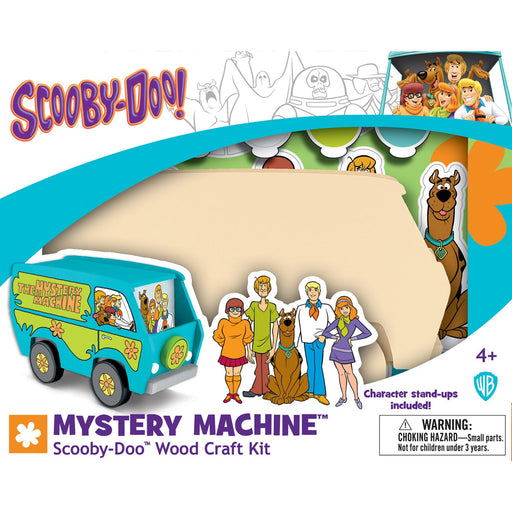 Scooby Doo - Mystery Machine Wood Craft Kit - Just $16.99! Shop now at Retro Gaming of Denver