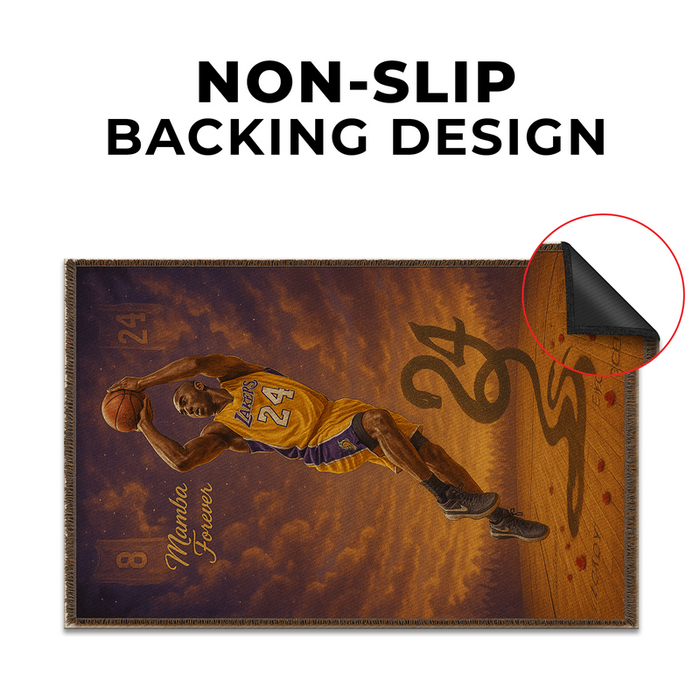 Kobe Bryant Inspired Decor Rug- 62x40 inches - for just $44.99! 