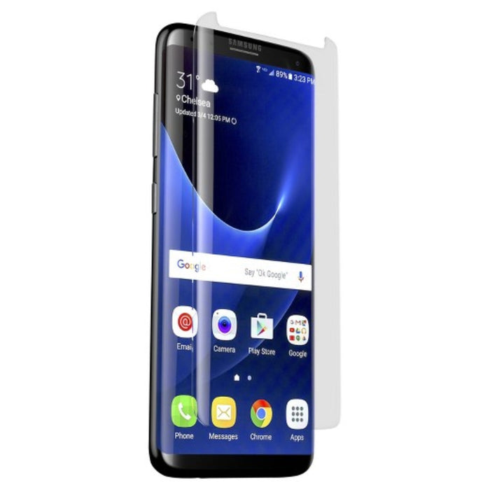 ZAGG InvisibleShield Curved Tempered Glass Screen Protector for Galaxy S8 Clear - for just $7.99! 