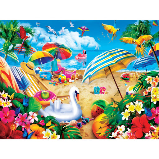 Paradise Beach - Weekend Escape 550 Piece Jigsaw Puzzle - Just $14.99! Shop now at Retro Gaming of Denver