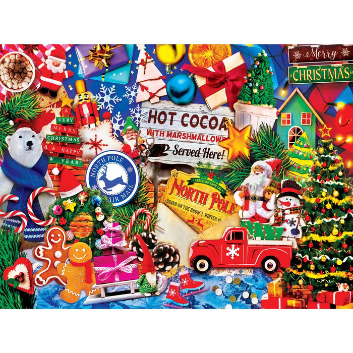 Greetings From The North Pole - 550 Piece Jigsaw Puzzle - for just $14.99! 