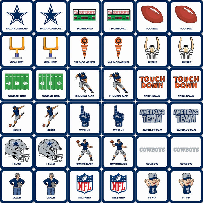 Dallas Cowboys Matching Game - for just $12.99! 