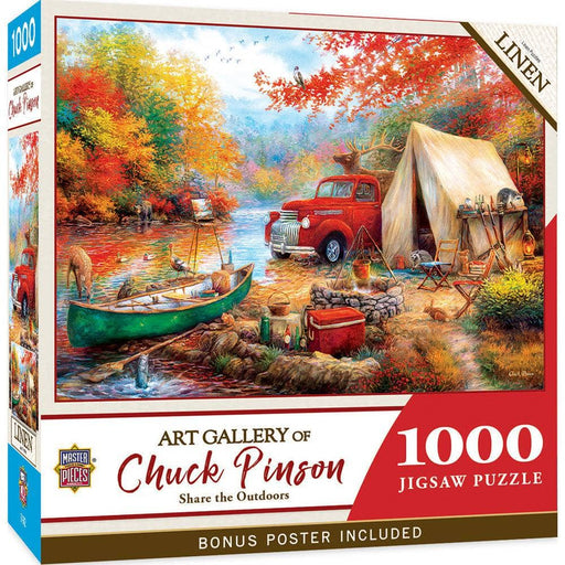Art Gallery - Share the Outdoors 1000 Piece Jigsaw Puzzle - for just $16.99! 