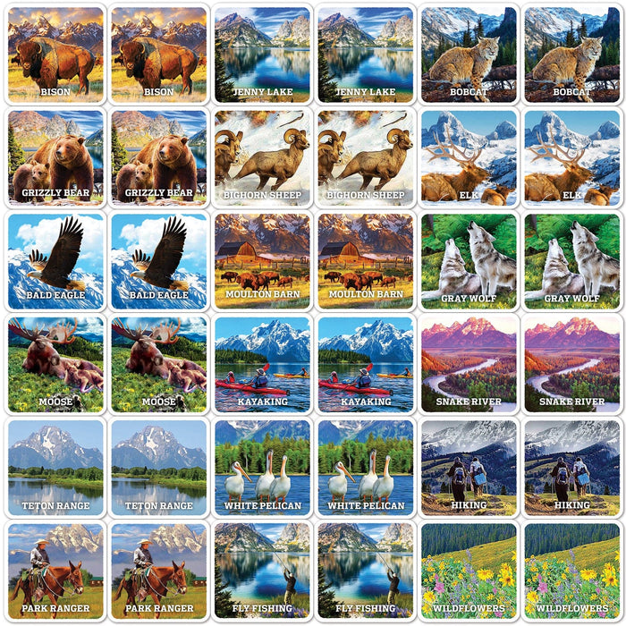 Jr. Ranger - Grand Teton Matching Game - for just $9.99! 