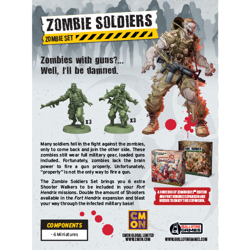 Zombicide: 2nd Edition - Zombie Soldiers Set - Premium Board Game - Just $11.99! Shop now at Retro Gaming of Denver