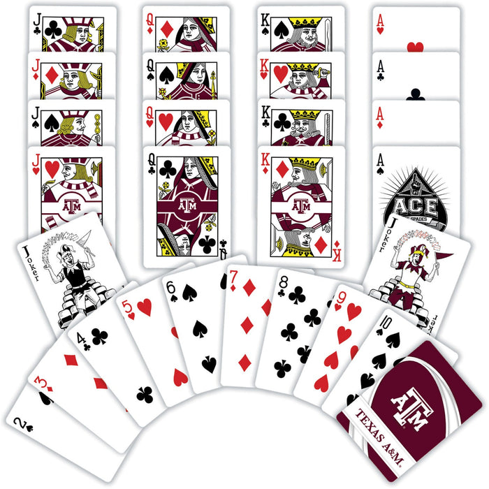 Texas A&M Aggies Playing Cards - 54 Card Deck - Just $6.99! Shop now at Retro Gaming of Denver