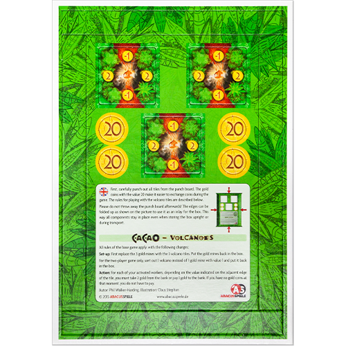 Cacao: Volcanoes Mini Expansion - for just $6.99! 