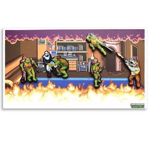 Zen Monkey: Arcade Boss Battle - Teenage Mutant Ninja Turtles Limited Edition Pin Set - Just $40! Shop now at Retro Gaming of Denver