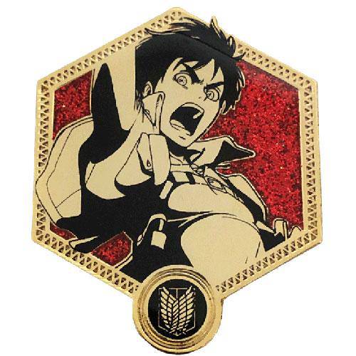 Zen Monkey Attack on Titan Golden Series - 1st Edition Enamel Pin - Select Figure(s) - for just $11.67! 