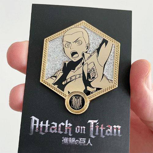 Zen Monkey Attack on Titan Golden Series - 1st Edition Enamel Pin - Select Figure(s) - Just $10.60! Shop now at Retro Gaming of Denver