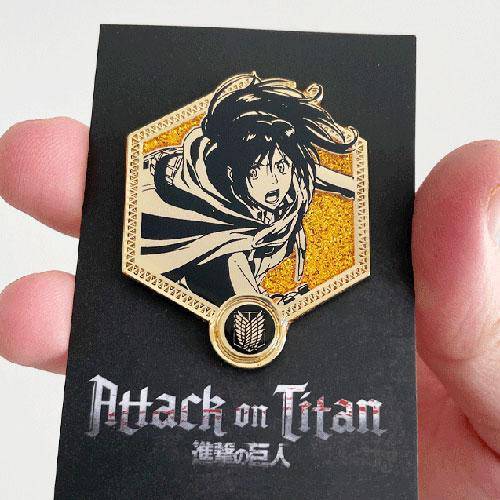 Zen Monkey Attack on Titan Golden Series - 1st Edition Enamel Pin - Select Figure(s) - for just $11.67! 