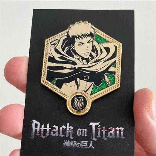 Zen Monkey Attack on Titan Golden Series - 1st Edition Enamel Pin - Select Figure(s) - for just $11.67! 