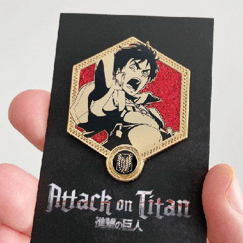 Zen Monkey Attack on Titan Golden Series - 1st Edition Enamel Pin - Select Figure(s) - for just $11.67! 