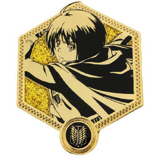 Zen Monkey Attack on Titan Golden Series - 1st Edition Enamel Pin - Select Figure(s) - for just $11.67! 
