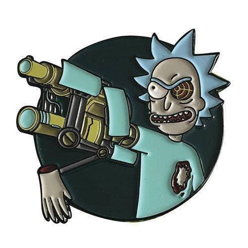Zen Monkey: Bionic Arm Rick - Rick and Morty Enamel Pin - for just $15.67! 