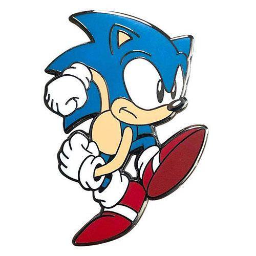 Zen Monkey:  Classic Speedy Sonic - Sonic the Hedgehog Enamel Pin - Just $10! Shop now at Retro Gaming of Denver