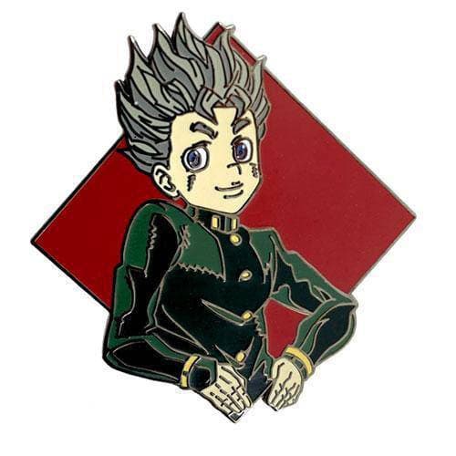 Zen Monkey: Diamond Koichi Hirose - JoJo's Bizarre Adventure Enamel Pin - for just $9.67! 
