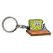 Zen Monkey: Existential Crisis - Spongebob Squarepants Keychain - Just $10.99! Shop now at Retro Gaming of Denver