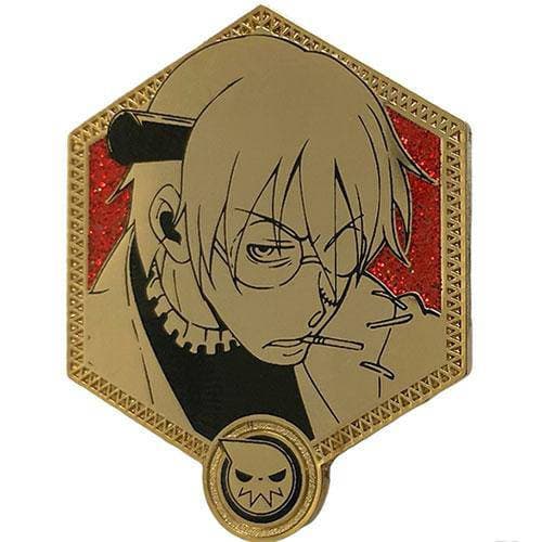 Zen Monkey: Franken Stein (Gold Soul Eater Collection) - Soul Eater Enamel Pin - Just $10! Shop now at Retro Gaming of Denver