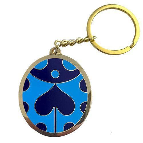 Zen Monkey: Giorno's Blue Brooch (Keychain Ver.) - JoJo's Bizarre Adventure Enamel Keychain - for just $11.67! 