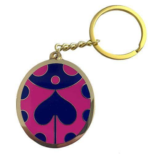 Zen Monkey: Giorno's Pink Brooch (Keychain Ver.) - JoJo's Bizarre Adventure Enamel Keychain - Just $11! Shop now at Retro Gaming of Denver