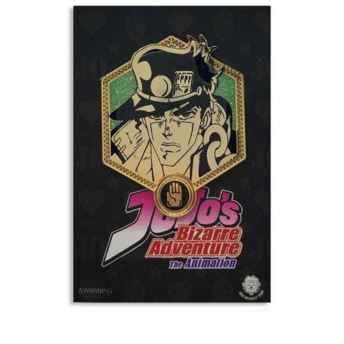 Zen Monkey: Gold Jotaro Kujo (Gold JoJo Collection) - JoJo's Bizarre Adventure Enamel Pin - for just $10.67! 