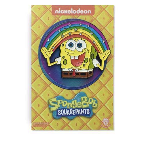 Zen Monkey: Imagination! (SpongeBob Meme Collection) - Spongebob Squarepants Pin - Just $10! Shop now at Retro Gaming of Denver