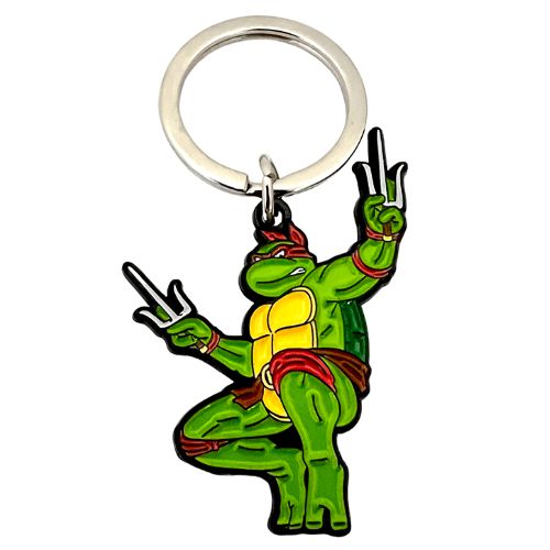 Zen Monkey: Leaping Raphael - Teenage Mutant Ninja Turtles Keychain - Just $10.40! Shop now at Retro Gaming of Denver