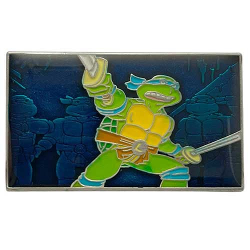 Zen Monkey: Leonardo Leads - Teenage Mutant Ninja Turtles Enamel Pin - for just $11.67! 