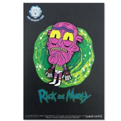 Zen Monkey: Lil Scary Terry - Rick and Morty Enamel Pin - for just $9.67! 