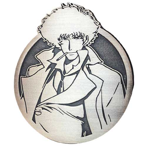 Zen Monkey: Limited Edition Emblem: Spike Spiegel - Cowboy Bebop Enamel Pin - Just $11! Shop now at Retro Gaming of Denver