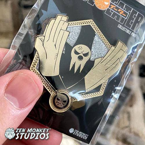 Zen Monkey: Lord Death (Gold Soul Eater Collection) - Soul Eater Enamel Pin - Just $10! Shop now at Retro Gaming of Denver