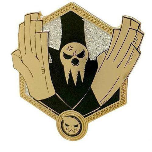 Zen Monkey: Lord Death (Gold Soul Eater Collection) - Soul Eater Enamel Pin - for just $10.67! 