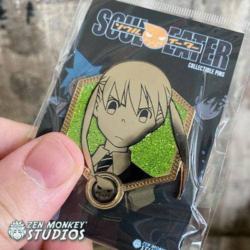 Zen Monkey: Maka Albarn (Gold Soul Eater Collection) - Soul Eater Enamel Pin - Just $10! Shop now at Retro Gaming of Denver