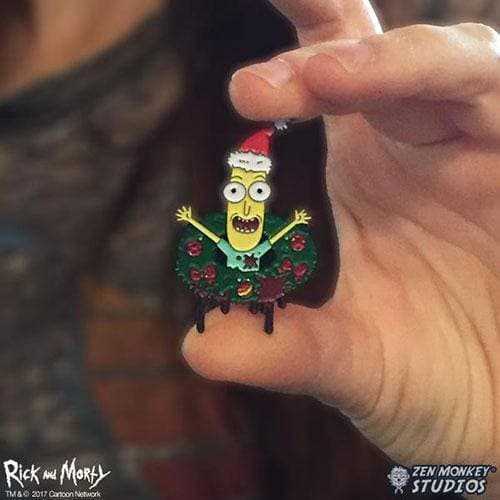 Zen Monkey: Poopy Butthole Wreath - Rick and Morty Enamel Pin - Just $3.99! Shop now at Retro Gaming of Denver